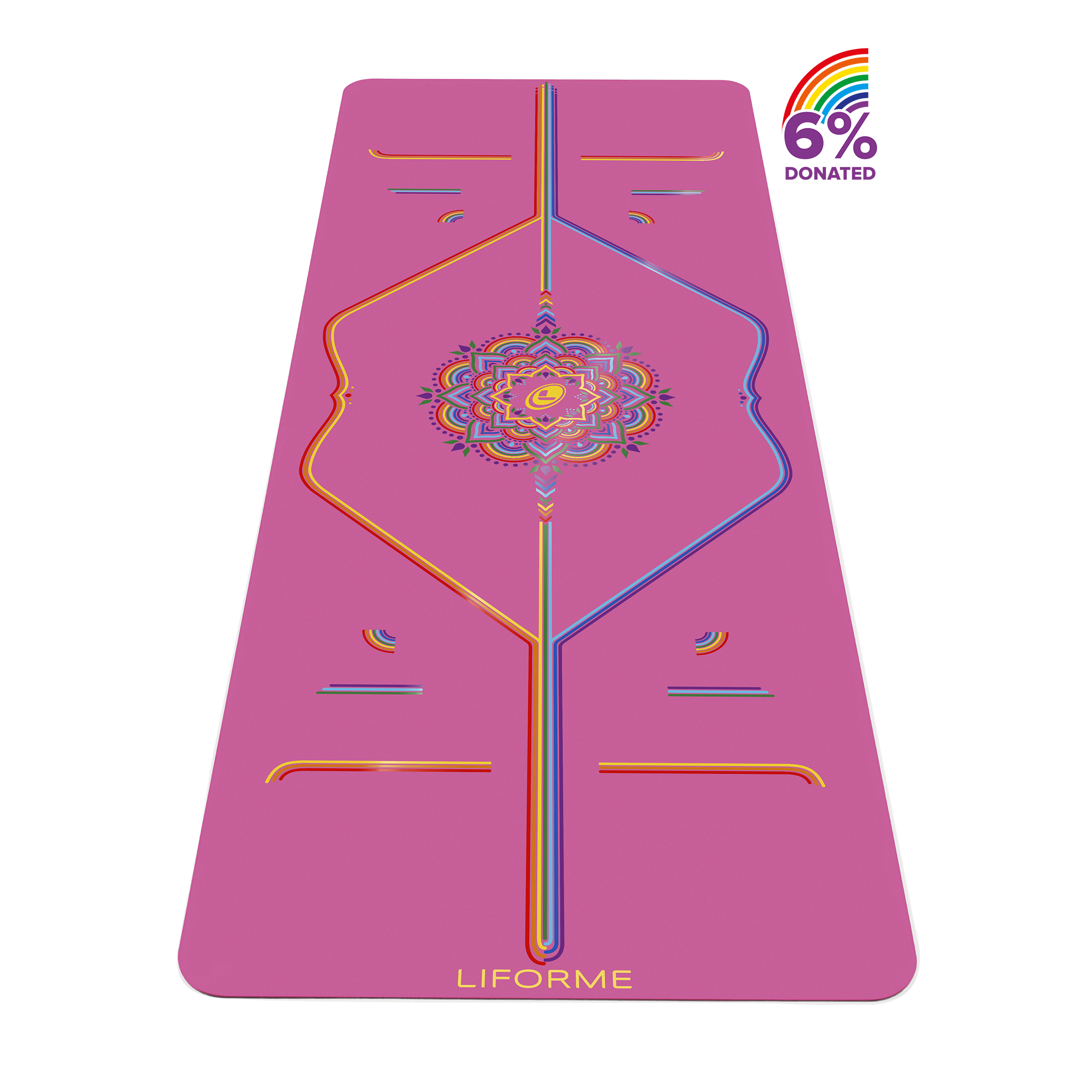 Liforme Rainbow Yoga Mat