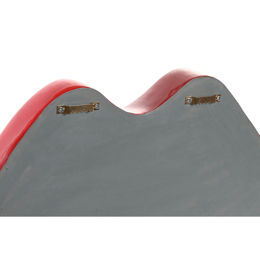 Wall Decoration Home ESPRIT Multicolour Lips Urban 49,5 X 6,5 X 31,5 CM