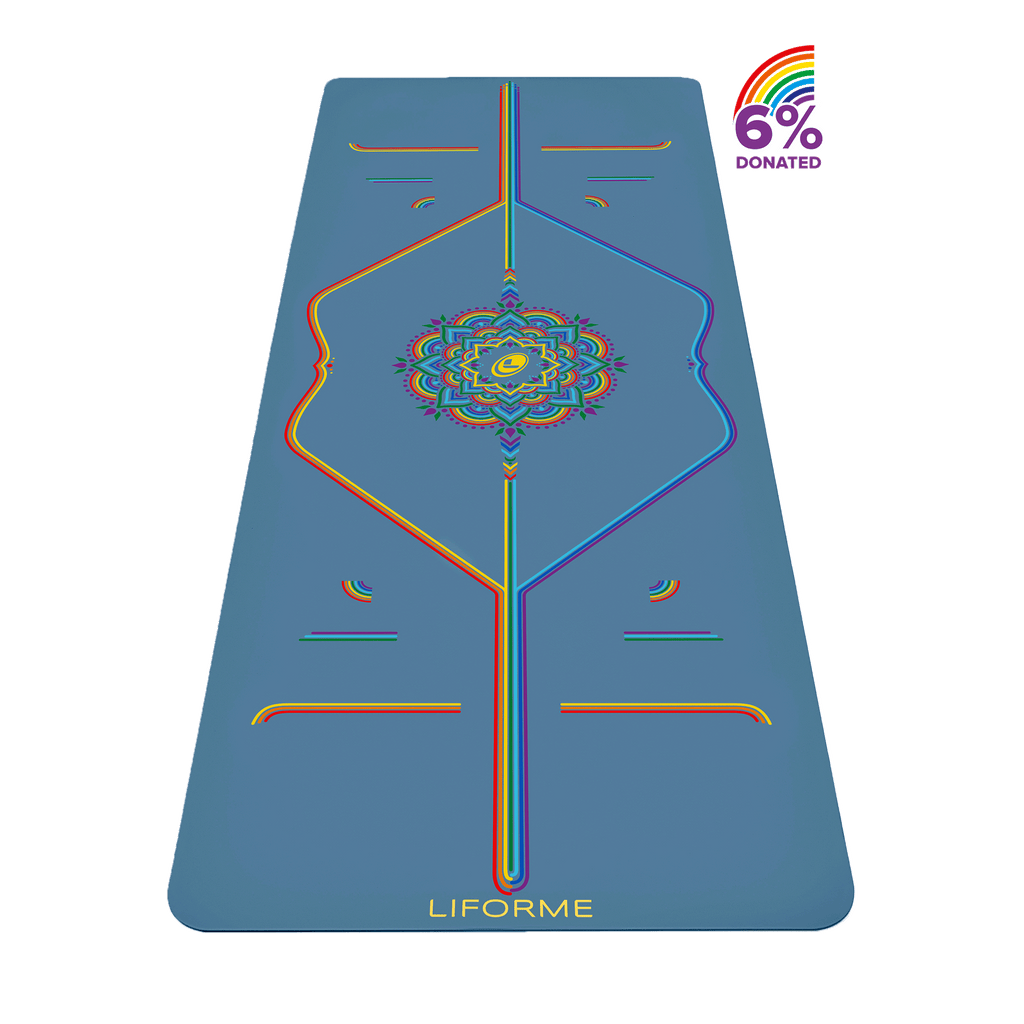 Liforme Rainbow Yoga Mat
