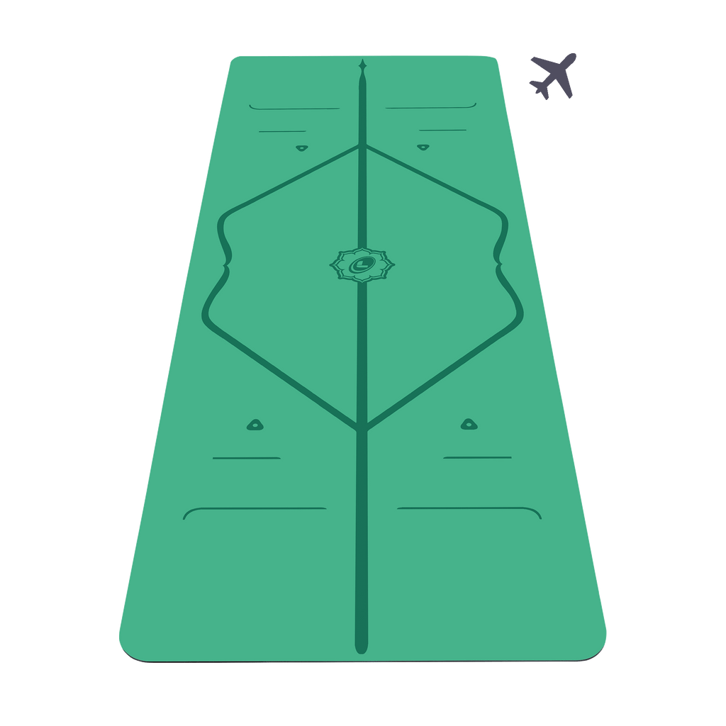 Liforme Classic Yoga Mat & Travel Mat Bundle