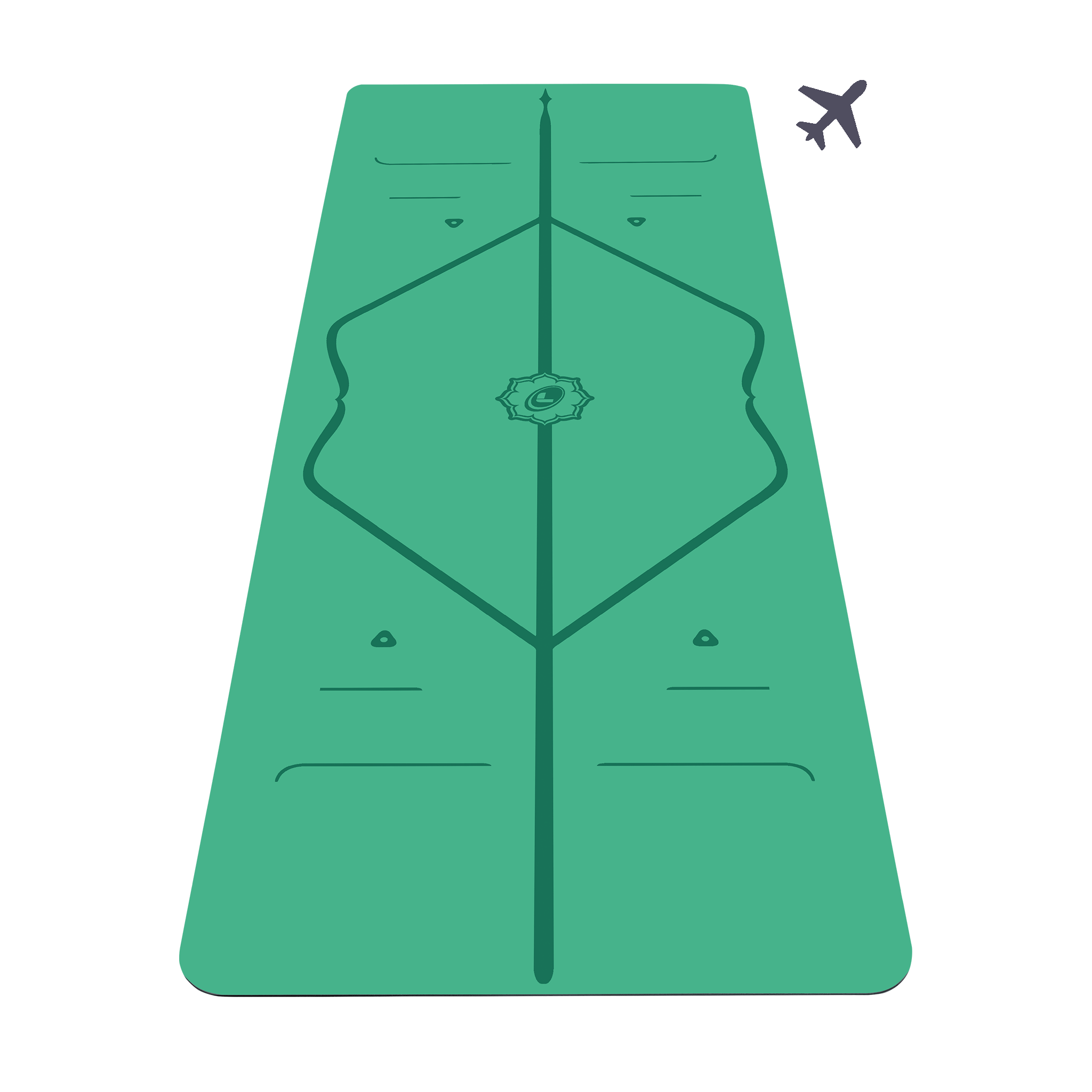 Liforme Classic Yoga Mat & Travel Mat Bundle