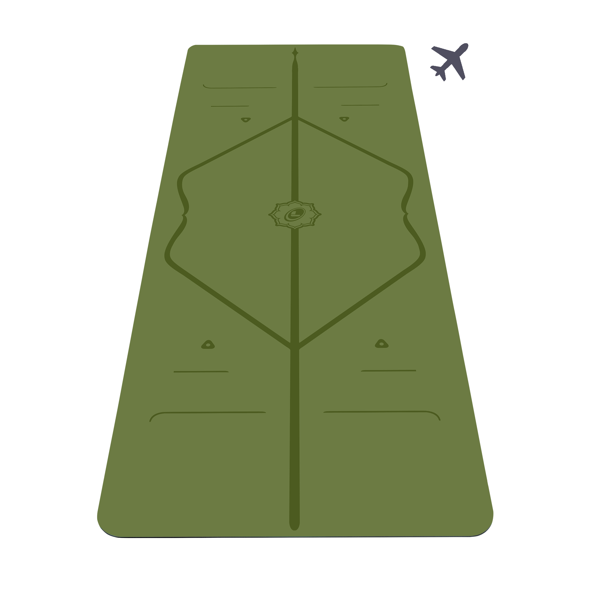 Liforme Classic Yoga Mat & Travel Mat Bundle