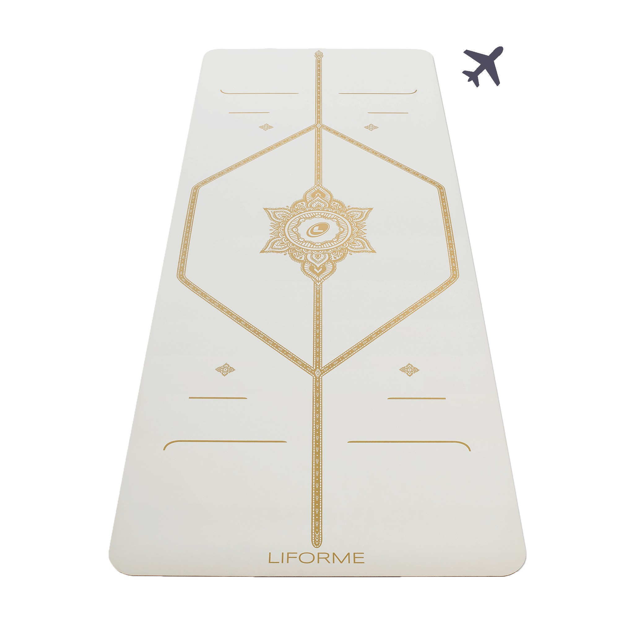 Liforme White Magic Travel Yoga Mat