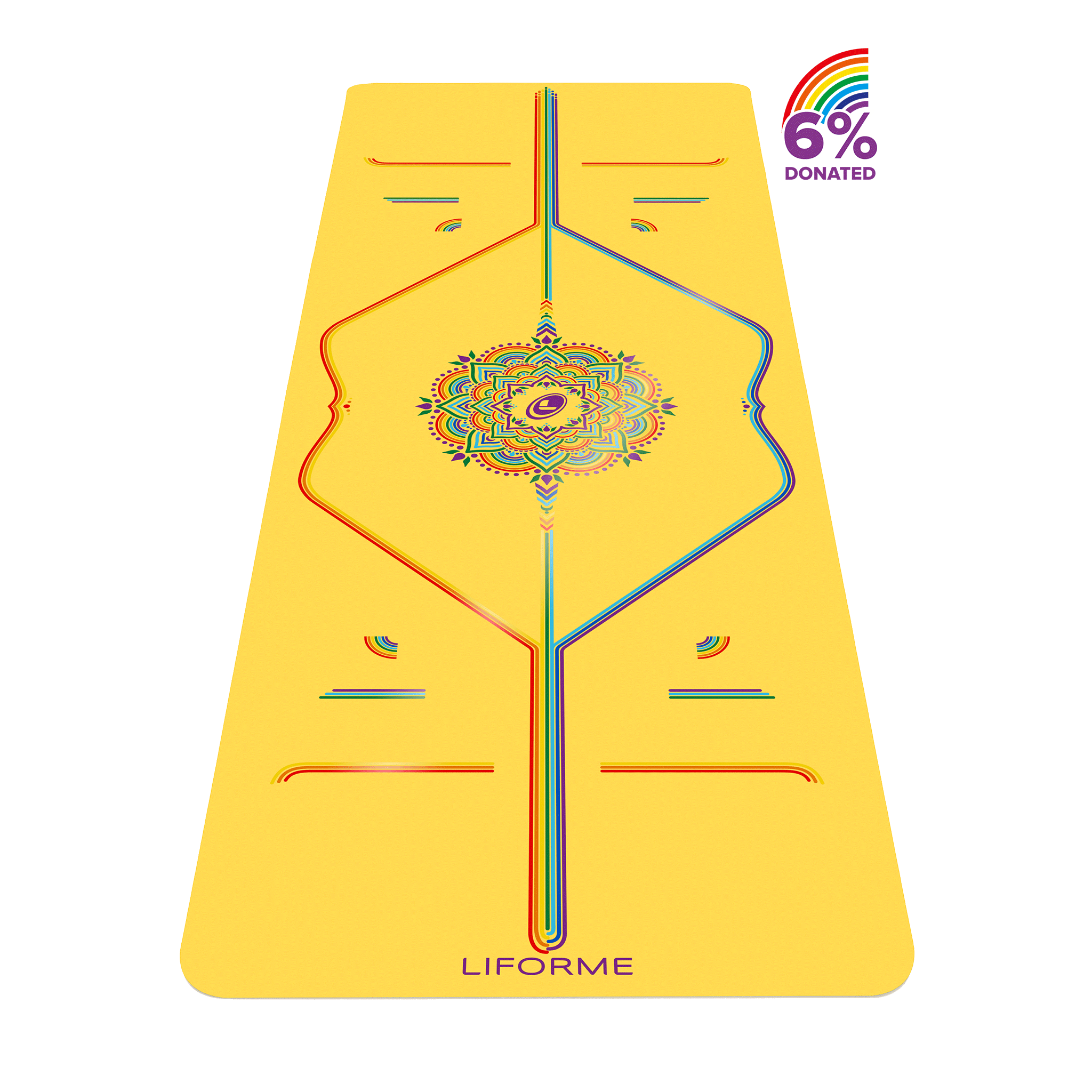 Liforme Rainbow Yoga Mat