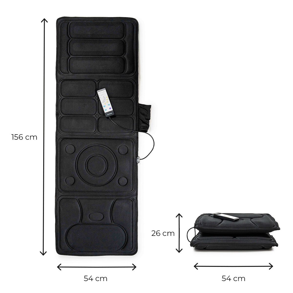 Vibration Massage Mattress Vhemat InnovaGoods